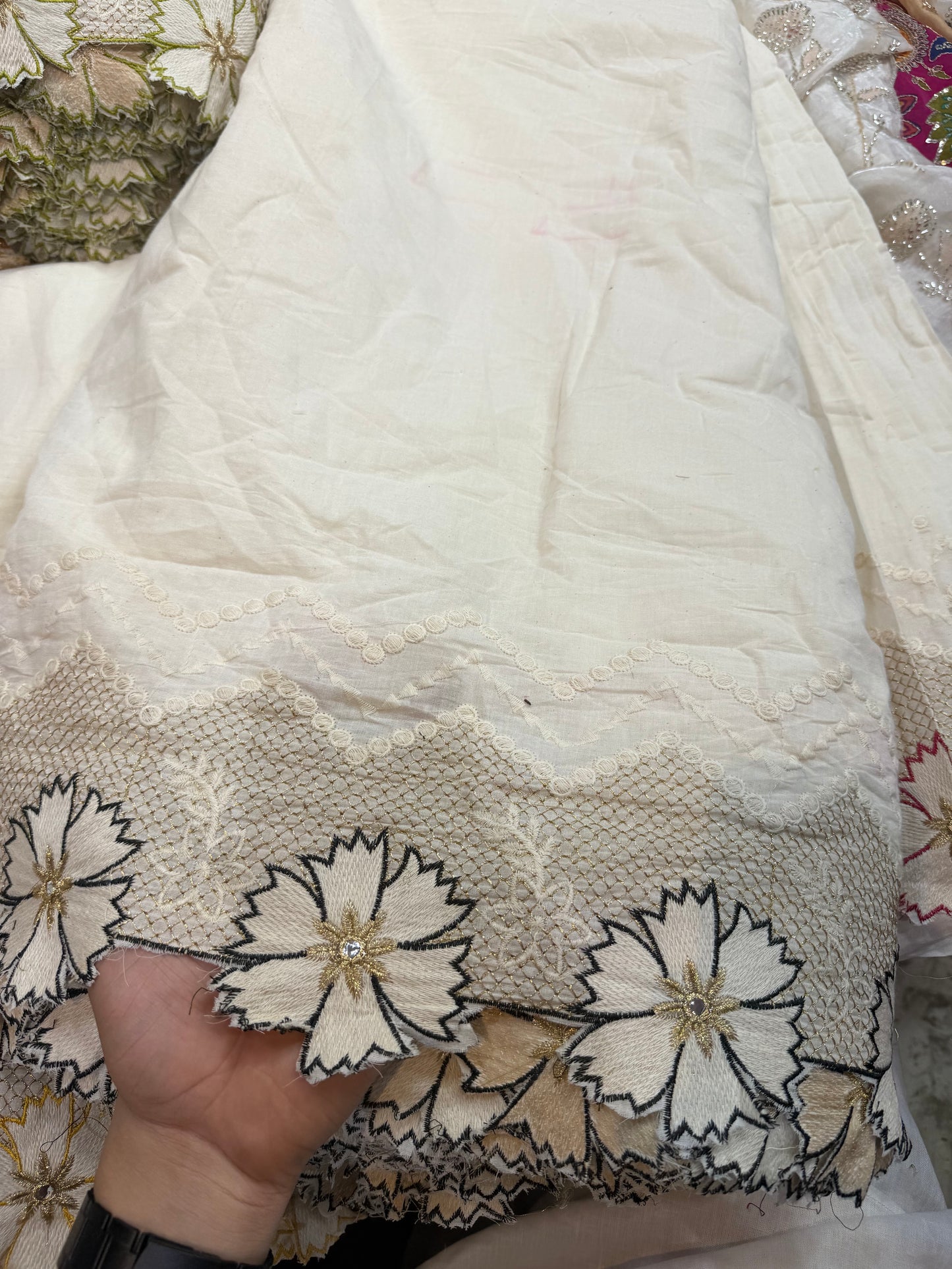 2 miter kurti 
2 miter bottom