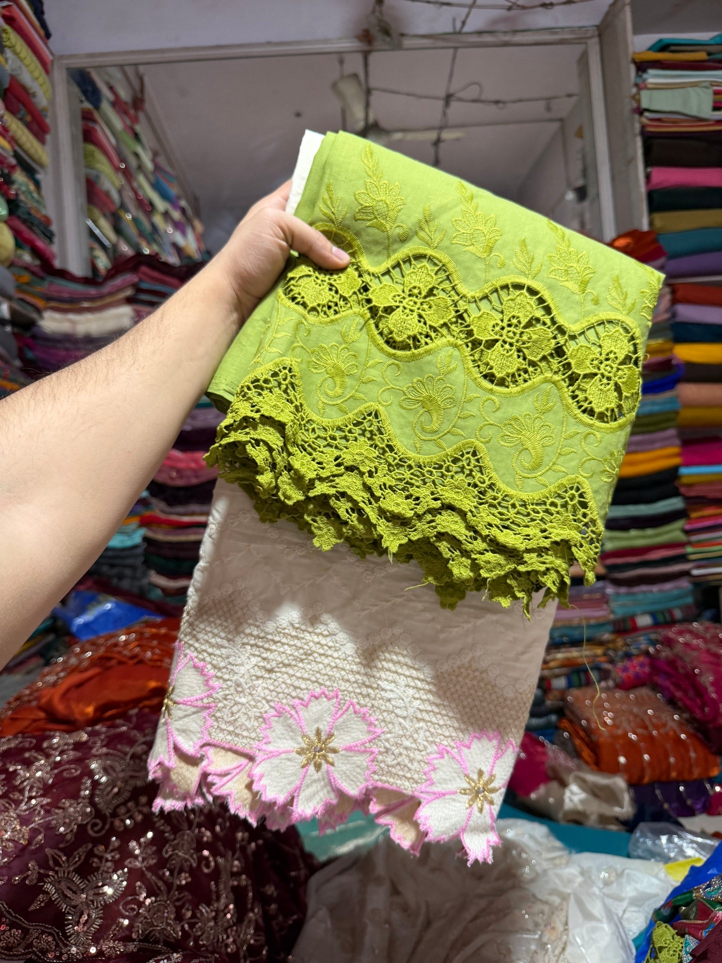 2 miter kurti 
2 miter bottom