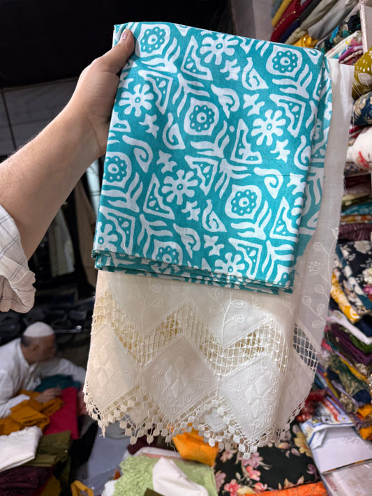2 miter kurti 
2 miter bottom
