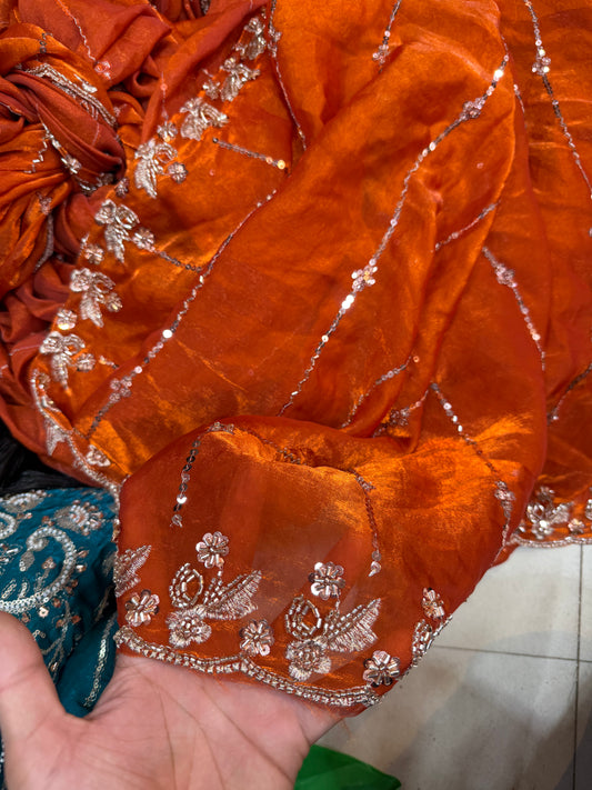 2.5 miter dupatta