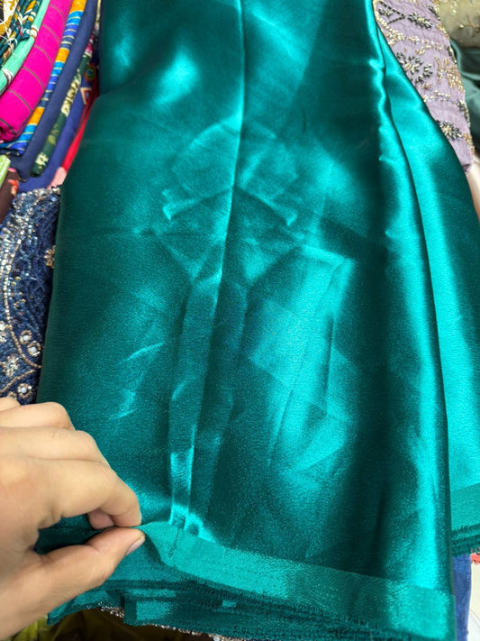 German Silk Fabric – Smooth Finish & Party Wear Ready