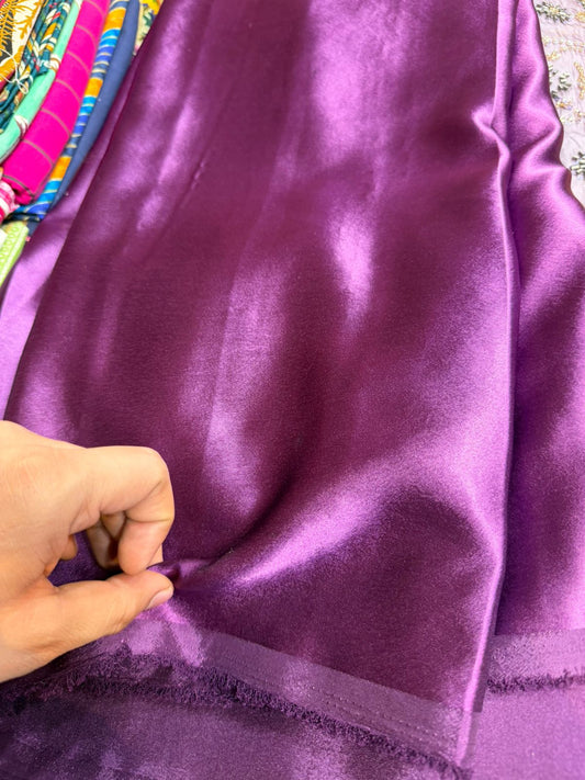 German Silk Fabric – Pink | Rich Glossy Finish | Easy Stitching | ₹120 per Meter